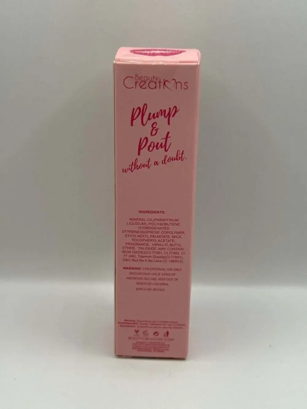 Beauty Creations Plump & Pout Lip Plumping Booster - Legally Hot LPP04